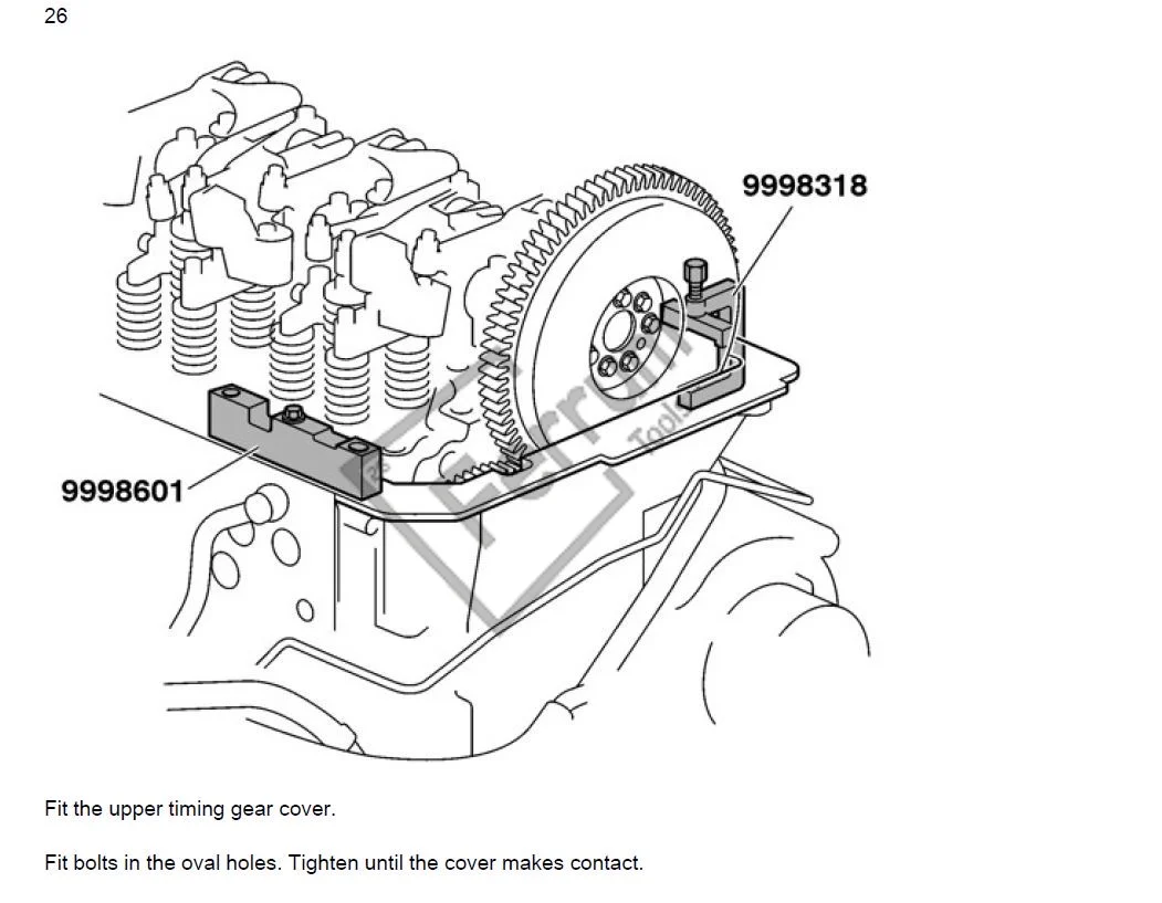 VOLVO D16 PRESS TOOL Alternative to 9998318 - Image 2