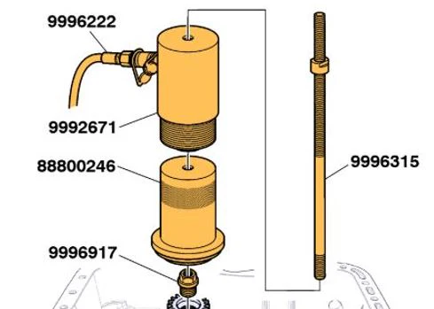 88800246 9996917 9996315 9992671 Alternative VOLVO I-Shift TRANSMISSION CUP INSTALLER - Image 2